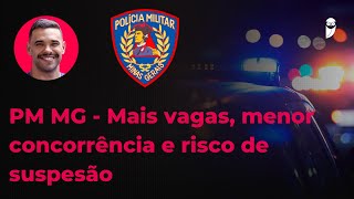 PM MG  Mais vagas e menos concorrência [upl. by Ahsead838]