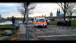 Einsatzfahrten am 11112014 in Köln [upl. by Yroffej]