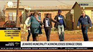 JB Marks Municipality acknowledges sewage system crisis [upl. by Arten289]