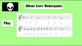 aliens love underpants 001 [upl. by Marozik]