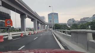 The elevated Damansara Link has opened No more traffic jams at Bukit Damansara  Damansara Heights [upl. by Stallworth]