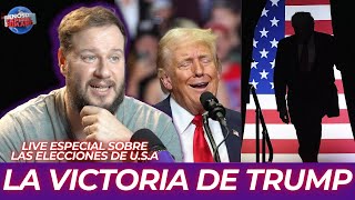 Noticias en vivo de emergencia La victoria de Donald Trump [upl. by Reinert268]