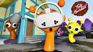 JUGANDO ESCONDITE CON LOS SPRUNKI SPRUNKI 3D VR [upl. by Alyakam]