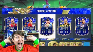 I GOT A FULL TOTY FUT DRAFT IN FIFA 23 [upl. by Nuy]