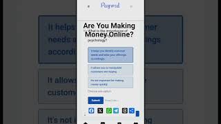 How to make money online fast earnmoney quiz trending [upl. by Magan]