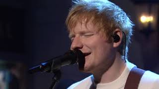 Ed Sheeran  Overpass Graffiti Live from SNL [upl. by Korman]