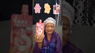 Great Grandmother👵Eating Food Emoji Challenge🐰🐰🧃 emojichallange makan food mukbang shorts [upl. by Annayehc68]