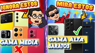 NO COMPRES UN GAMA MEDIA MEJOR UNO DE ESTOS GAMA ALTA BARATOS ✅ 2024 🚀📱 [upl. by Suaeddaht]