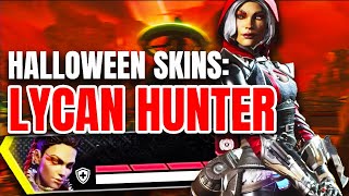 FRAGGING WITH HALLOWEEN SKINS LYCAN HUNTER  Apex Legends Season 22 [upl. by Anatollo]