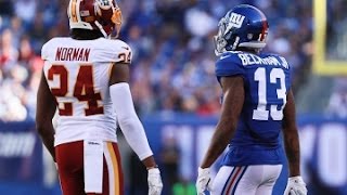 Odell Beckham Jr vs Josh Norman  Full Game Highlights ᴴᴰ [upl. by Bilow753]