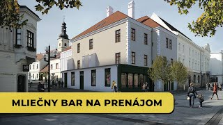 Mliečny bar na prenájom [upl. by Duarte54]