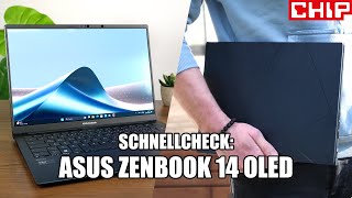 Asus ZenBook 14 OLED UX3405MA im Schnellcheck  CHIP [upl. by Carmelle663]