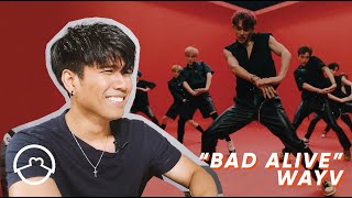 Performer Reacts to WayV quotBad Alivequot MV [upl. by Inavoig110]