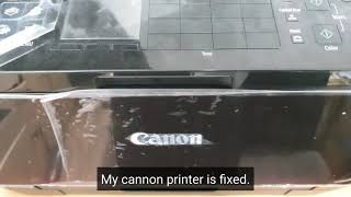 Cannon printer 1403 Error 100 fixed Worlds first Complete solution [upl. by Halle13]