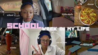 SCHOOL WEEK IN MY LIFE food stress school ofc etc  SOUTH AFRICAN YOUTUBER [upl. by Malik]