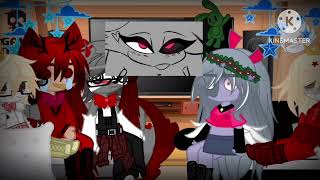 Hazbin hotel reacts to Angels Lament fan animation requested [upl. by Ardnoel]