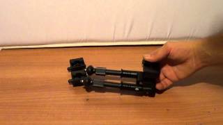 VANGUARD EQUALIZER 1QS BIPOD QUICK REVIEW [upl. by Sokem]