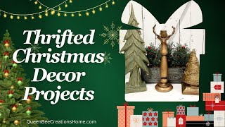 Thrifted Christmas Decor Projects [upl. by Xeno]