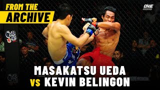 Masakatsu Ueda vs Kevin Belingon  ONE Championship Full Fight  May 2013 [upl. by Ennaul235]