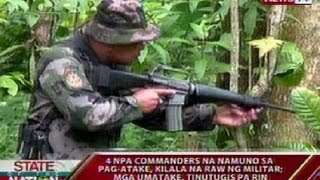 SONA NPA commanders na namuno sa pagatake sa pineapple plantation kilala na [upl. by Rapsag]