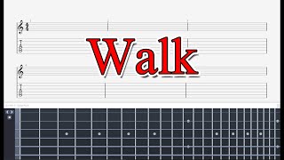 【TABS】Pantera  Walk  Solo [upl. by Sirtimed476]