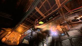 Aliens vs Predator 2010 PC Alien  Mission 3 Refinery  Gameplay [upl. by Ryun]