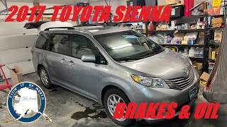 2017 Toyota Sienna Brakes amp Oil [upl. by Melly]