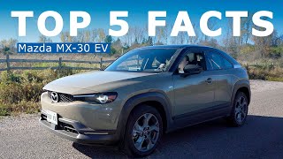 Mazda MX30 EV TOP 5 Unique Features and Drawbacks [upl. by Naid]