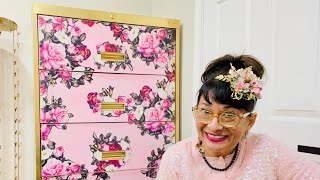 Part4 Finale Anna Griffin Die Storage Ugly to Elegant File Cabinet DIY Makeover Storage Solution [upl. by Swanhilda]