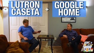 Lutron Caseta and Google Home Integration  HANDYGUYS TV [upl. by Darsie]