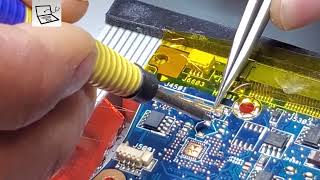 Replace and solder LVDS connector [upl. by Ress]