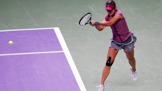 Li Na vs Petra Kvitova  SF 1  2013 TEB BNP Paribas WTA Championships Istanbul Highlights [upl. by Aninaj]