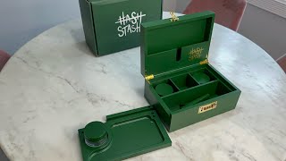 Amazon Product Review HASHSTASH  The OG Stash Box [upl. by Enovahs976]