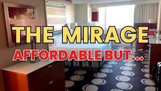 The Mirage Las Vegas Hotel Review  Cheapest Room tour at The Mirage Casino Vegas Strip walkthrough [upl. by Tsyhtema853]