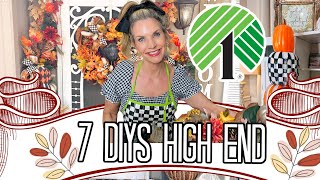 🍁NEW 7 DIY DOLLAR TREE HIGH END Designer DUPES Front Porch quotI LOVE FALL ep17 Olivias Romantic Home [upl. by Willem]