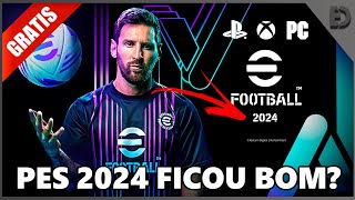 eFOOTBALL 2024  NOVO JOGO GRATUITO P CONSOLES E PC [upl. by Lenwood]