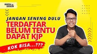 KJP PLUS 2023  TERDAFTAR DI CALON PENERIMA KJP TAHAP INI BELUM TENTU DAPAT KARTU JAKARTA PINTAR [upl. by Lalo]