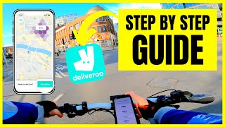 How to DELIVER your FIRST Deliveroo order Beginner App Tutorial [upl. by Wiltshire150]