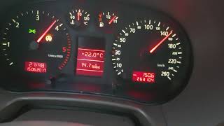 Audi a3 8l 130 tdi acceleration [upl. by Spanjian]