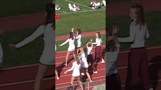 Our cheer team practicing before our football game [upl. by Aruon923]