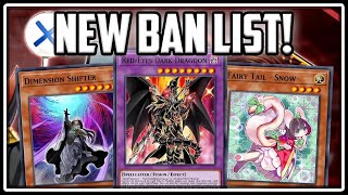 NEW Master Duel BANLIST Tenpai Hit Dragoon Now Unstoppable [upl. by Eahc740]