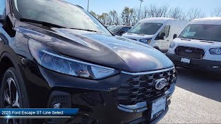 2025 Ford Escape STLine Select Belvidere Rockford Elgin Dekalb Harvard [upl. by Naitsirhk607]