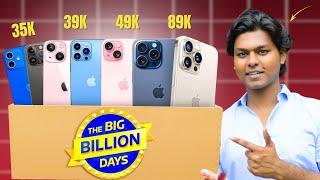 iPhone 15 Price in Flipkart Big Billion Days SALE 2024  Price Drop iPhone 13 iPhone 14 [upl. by Ferriter]