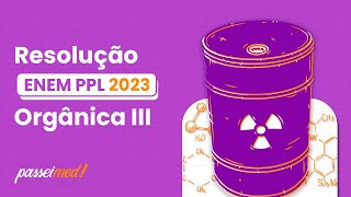 ENEM PPL 2023  Orgânica III  Na formulação de detergentes sintéticos são encontradas [upl. by Tareyn]