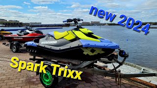 новый Spark Trixx 2024  тюнинг гидроцикла spark new чип тюнинг обзор [upl. by Hilel547]