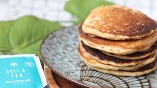 Recette pancakes healthy aux flocons davoine [upl. by Genia444]