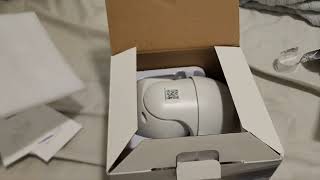 Unboxing security cámara wifi 360° Wesecuu [upl. by Johppah]