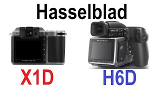 Hasselblad X1D vs Hasselblad H6D [upl. by Dre]