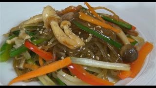 Recette spéciale Corée  Le Japchae  750g [upl. by Goodrow438]