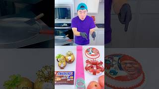 Chocolate foods vs Red foods ice cream challenge🍨 funny by Ethan Funny Family [upl. by Bowler]